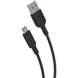 Cable muvit usb a micro usb negro 1,2 m