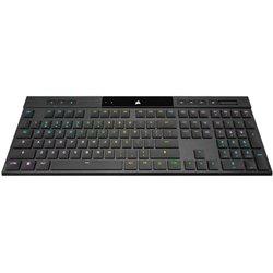 Corsair K100 RGB AIR Wireless Ultra-Thin Mechanical Gaming Keyboard, Cherry ULP Tactile - black, UK