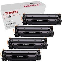 pack 4 CE285A / TONER 85A compatible HP Laserjet Pro P1102 Pro M1132