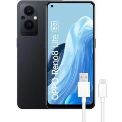 Oppo Reno 8 Lite 5G - Teléfono Móvil Libre 8GB+128GB Negro