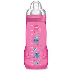 BIBERON 330 ML ROSA BOTTLE MAM