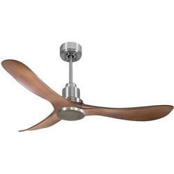 Ventilador de techo sin luz motor dc cora d132 03 35 purline marrón 132 cm