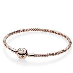 Pulsera Moments Pandora Rose Malla - 586543