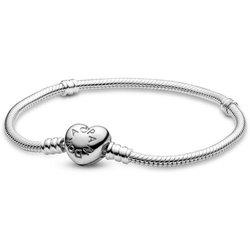 pulsera pandora cierre corazón - 590719