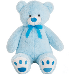 Peluche DISFRAZZES Oso de Peluche (Azul - 100 cm)