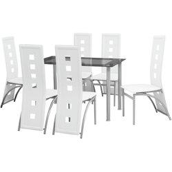 Set Comedor 7 Piezas Blanco