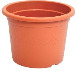 Maceta plastica 0,9l., dimensiones (mm) 150x150x112, color terracota