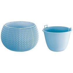 Maceta PROSPERPLAST Splofy Bowl (Azul - 37 x 37 x 21.8 cm)