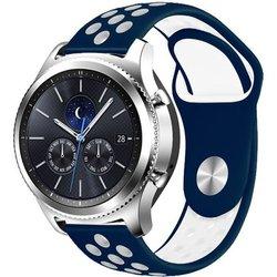 Pulsera Sportystyle PHONECARE Compatible con Huawei Watch 4 Pro Space Edition Azul Oscuro / Blanco