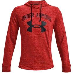 Sudadera under armour rival terry big logo m red heather/black