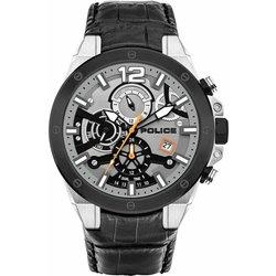 Reloj POLICE Hombre (Piel - Negro)