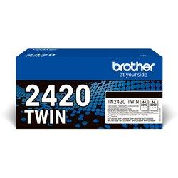 Brother TN2420 Pack 2 X 3000pg Negro