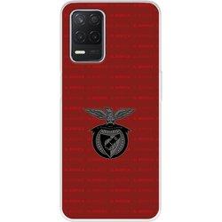 Funda Para Realme Narzo 30 5G Del Escudo Fondo Granate - Licencia Oficial Benfica