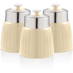 Botellas de Cocina SWAN 1,2L (15,6 x 15,6 x 17,3 cm - Plástico/Acero Inox. - Beige)