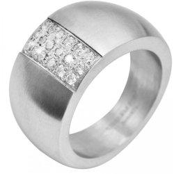 AKZENT Anillo Mujer Plata em Acero Inoxidable Tam.60 0374