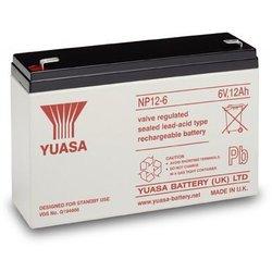 Batería Plomo YUASA NP12-6 6V 12Ah