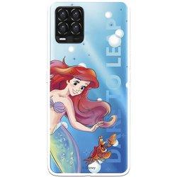 Funda para Realme 8 Oficial de Disney Ariel y Sebastián Burbujas - La Sirenita