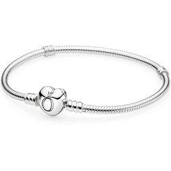 pulsera pandora cierre corazón - 590719