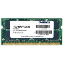 Memoria RAM Patriot Memory 8GB PC3-12800 DDR3 8 GB CL11