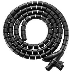 Equip 650868 organizador de cables Escritorio Pasacables Negro