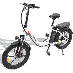 Fafrees F20 Lasting Bicicleta Eléctrica Motor 250W Batería 36V/18.2Ah Autonomía 120km Verde