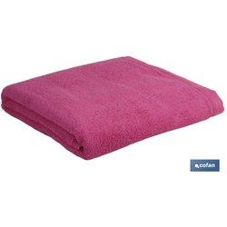 Toalla ducha fucsia gr.580/m2 modelo primavera 70x140