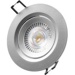 Aro led empotrable 5w 380lm 6400k redondo cromo