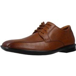 Zapatos de Hombre CLARKS Bensley Run Piel Marrón (42)