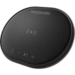 Motorola Lifestyle Sonic Sub 500 - Altavoz Bluetooth con Carga Inalámbrica - 5W, 15 Horas de Reproducción, IPX7 Resistente al Agua - Alexa y Google Assistant - Negro