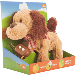 Perro de Peluche Marrón 22 cm