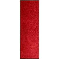 Felpudo lavable rojo 60x180 cm