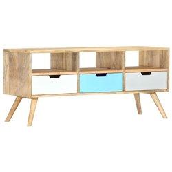 Mueble para TV VIDAXL Multicolor Madera (110x35x48 cm)