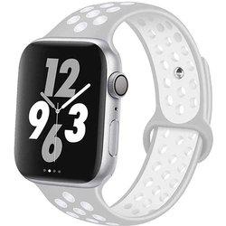 Correa SportyStyle para Apple Watch Series 9 - 41mm - Gris / Blanco