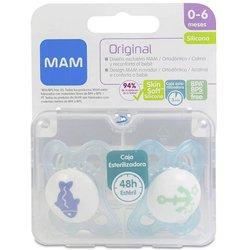 MAM Silicona Original 0-6 M 2uds