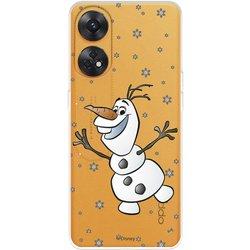 Funda para Oppo Reno 8T Oficial de Disney Olaf Transparente - Frozen