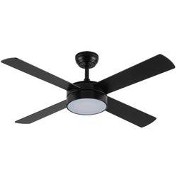 Akunadecor - Ventilador De Techo Metal Negro Nevery