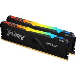 memoria ram kingston fury  16gb ddr4 3200mhz  (2x8)  cl16