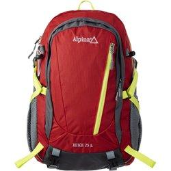 Mochila de Montaña Alpina Hike 25L Rojo