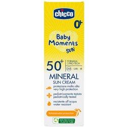 CHICCO CREMA SOLAR BABY MOMENTS +0 M +50 75ML