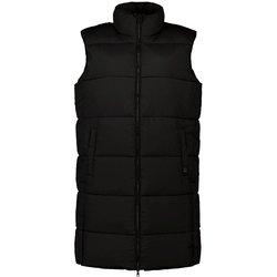 Superdry Chaleco Studios Longline Quilted Negro