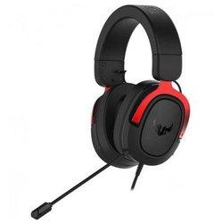 auriculares + micro asus tuf gaming h3 rojo