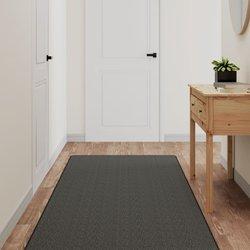 Aspecto de sisal antracita Corsia Alfombra 80x250 cm