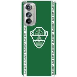 Funda para Motorola edge 30 del Elche CF Escudo Fondo Verde  - Licencia Oficial Elche CF