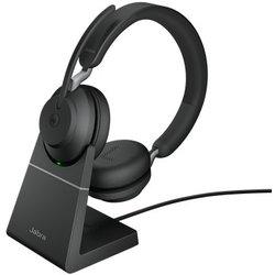 jabra evolve2 65 hs+stand ms stereo blak