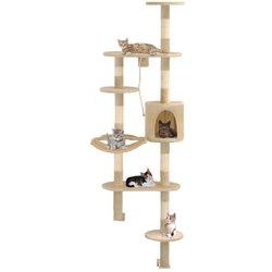 Árbol para gatos con Rascadores de Sisal by Wall 194 cm Beige