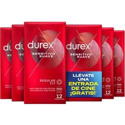 Durex - Condones para hombre Durex. Pack de 72 Preservativos para sexo seguro. Natural, Sensitivo Suave, Invisible, Contacto Total, Real Feel, Mutual Climax, Placer Prolongado, Dame Placer, Saboreame, Intense, Natural XL y Invisible Extra Lubricado