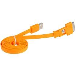 3GO C118 cable USB USB A Micro-USB B Naranja