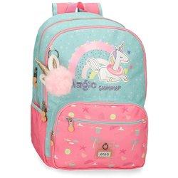 Enso Mochila Escolar Poliéster Magic Summer Multicolor