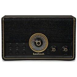 Radio Bluetooth Vintage Negro Kooltech