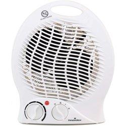 STARTELECTRIC Calefactor, Termostato Regulable, 2000 W, 2 Potencias de Calor Y Ventilador, Protector Térmico de Seguridad, Calentamiento Rápido, Asa de Transporte, Hasta 20m², Blanco